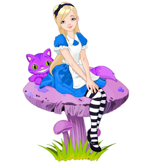 Alice In Wonderland 2 - Clip Art Online Images