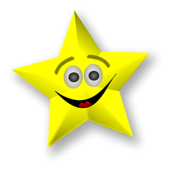 Free animated gold star clipart