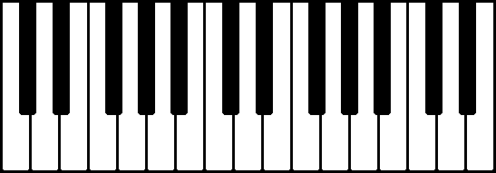 piano keys Gallery