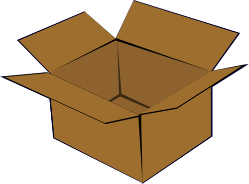 212 free cardboard boxes vector | Public domain vectors