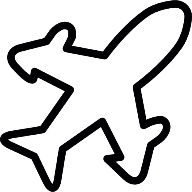 Airplane Outline Vectors, Photos and PSD files | Free Download