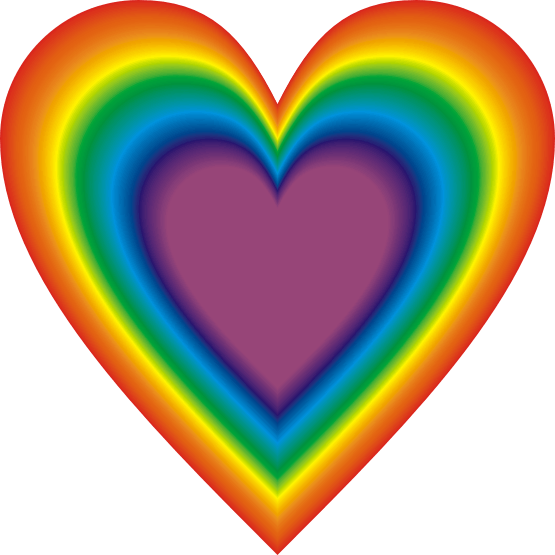 Rainbow Heart