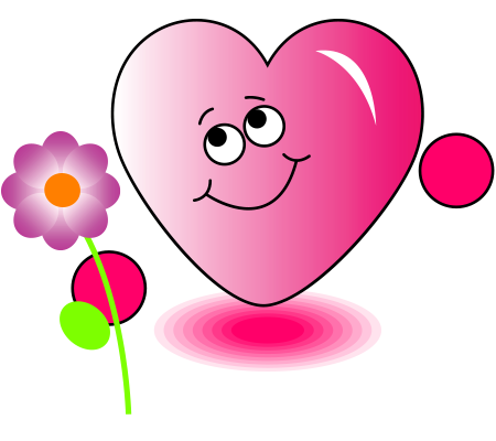 Heart with Flower - Facebook Symbols and Chat Emoticons