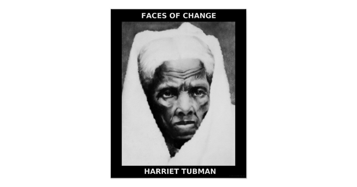 Black History Month Heroes - Harriet Tubman Poster | Zazzle