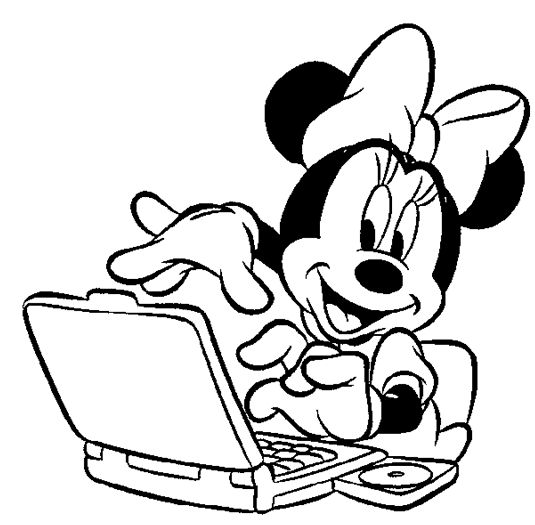 Mice, Minnie mouse and Coloring pages