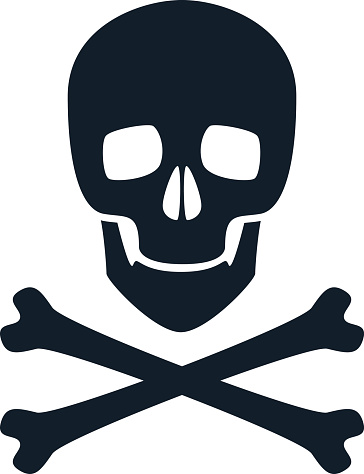 Pirate Skull And Crossbones Skull Computer Icon Clip Art, Vector ...