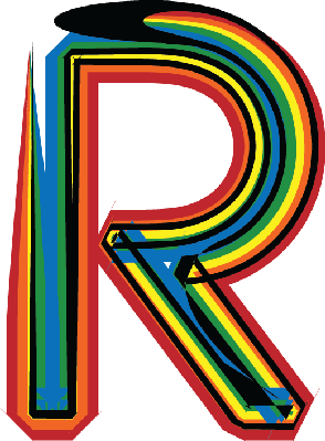 Clipart of letter r