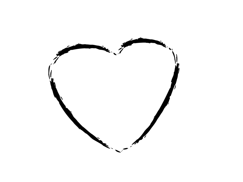 Heart Image Outline
