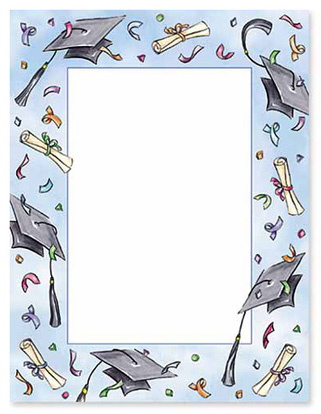 Free Printable Graduation Templates Letterhead Clipart Best