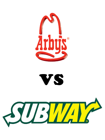 Arbys Vs Subway Chicken Salad Sandwich