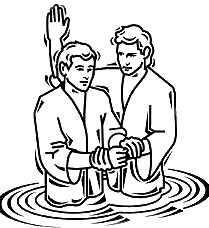 LDS Clipart: baptize clip art