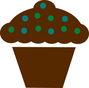 Polka Dot Cupcake Clip art - Foods Drinks - Download vector clip ...