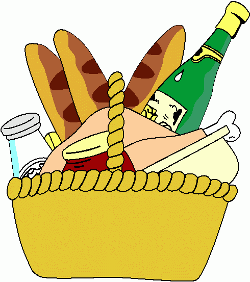 Food Basket Clip Art