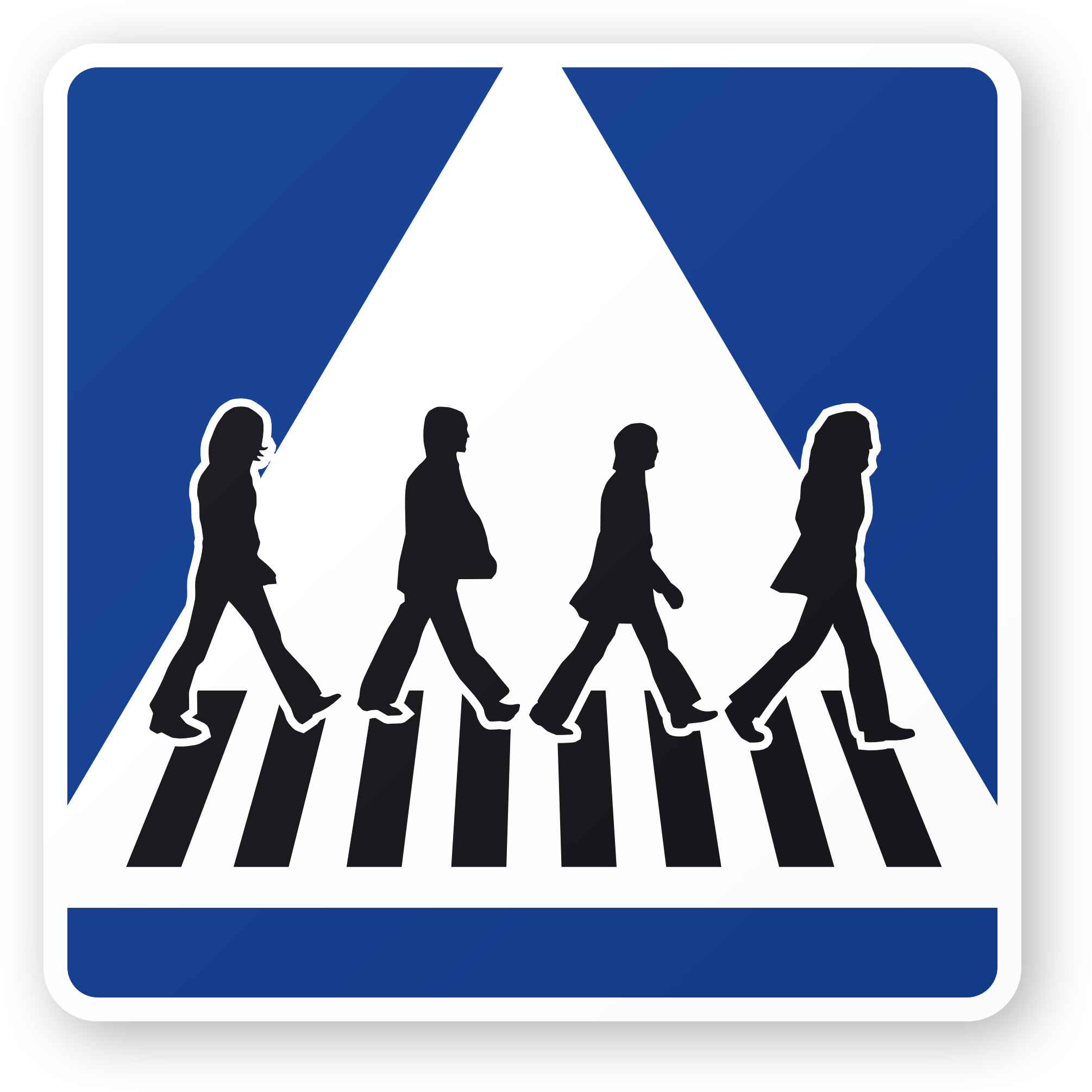 Crossing Road Signs - ClipArt Best