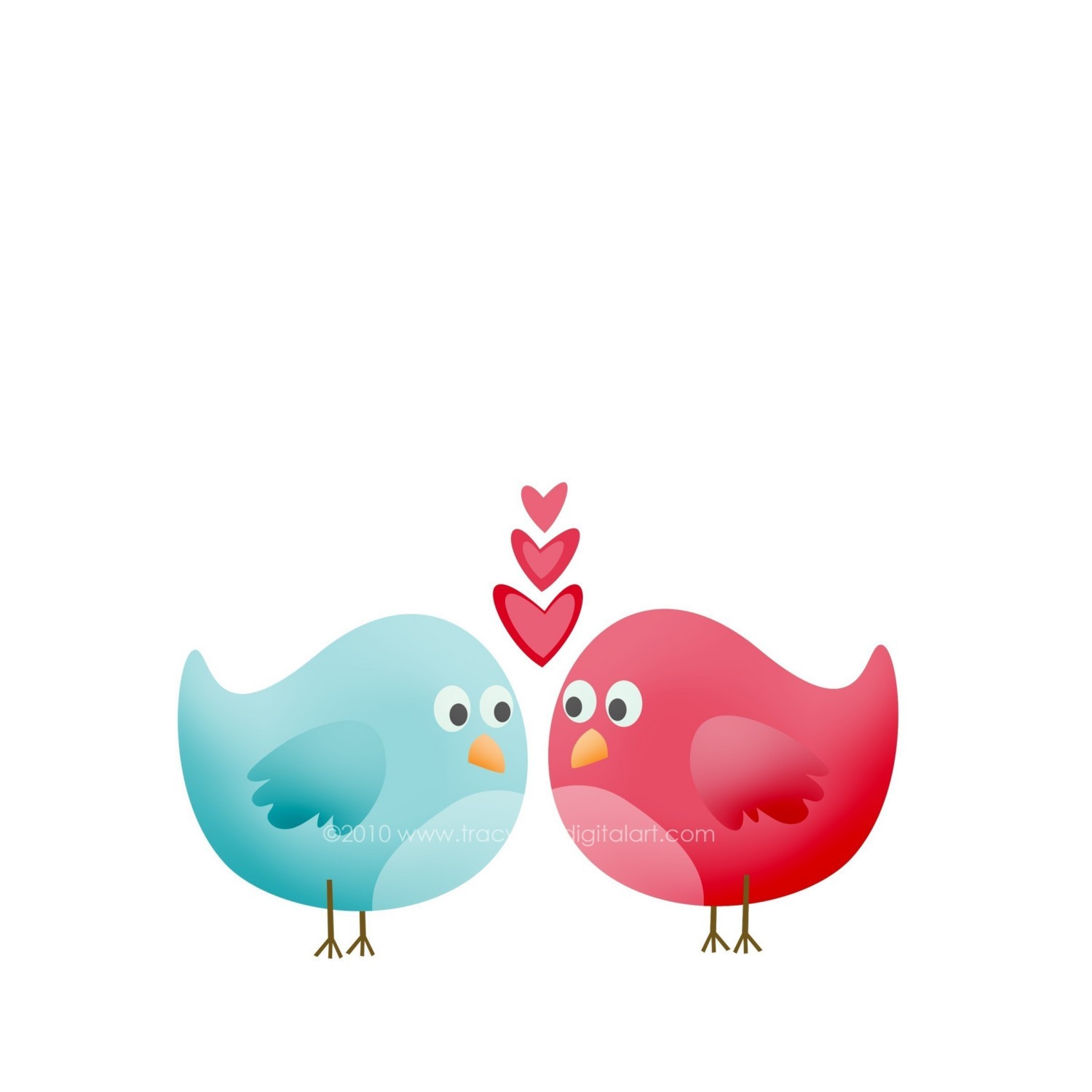 Love Birds Clipart