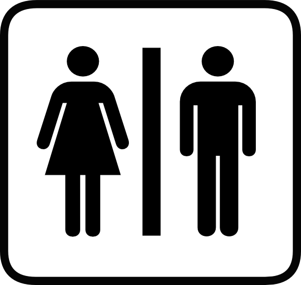 Restroom Sign Vector - ClipArt Best