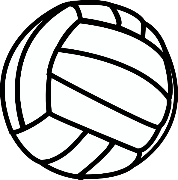 volleyball silhouette clip art - photo #33