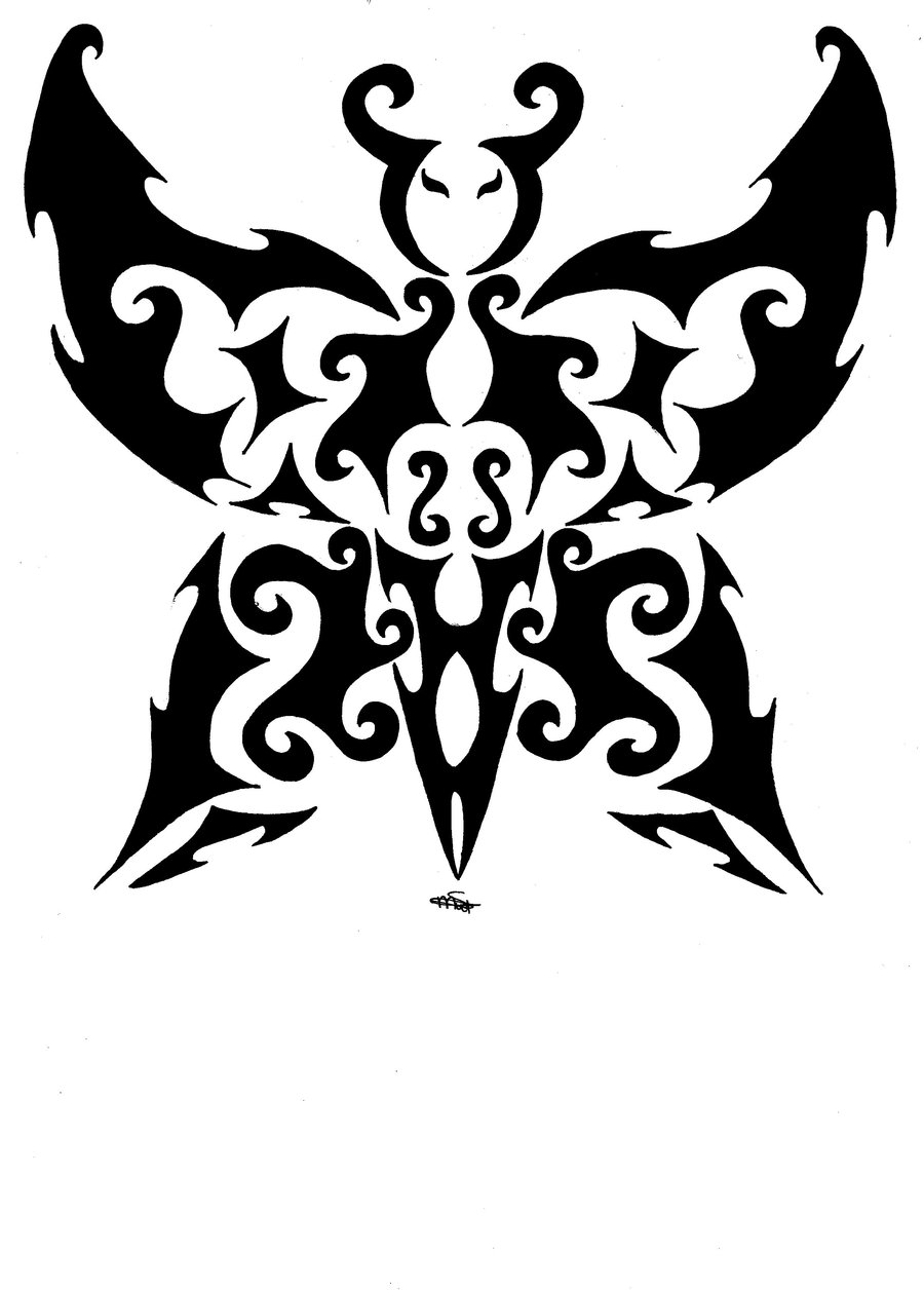 Free_RQ___Butterfly_tribal_by_ ...