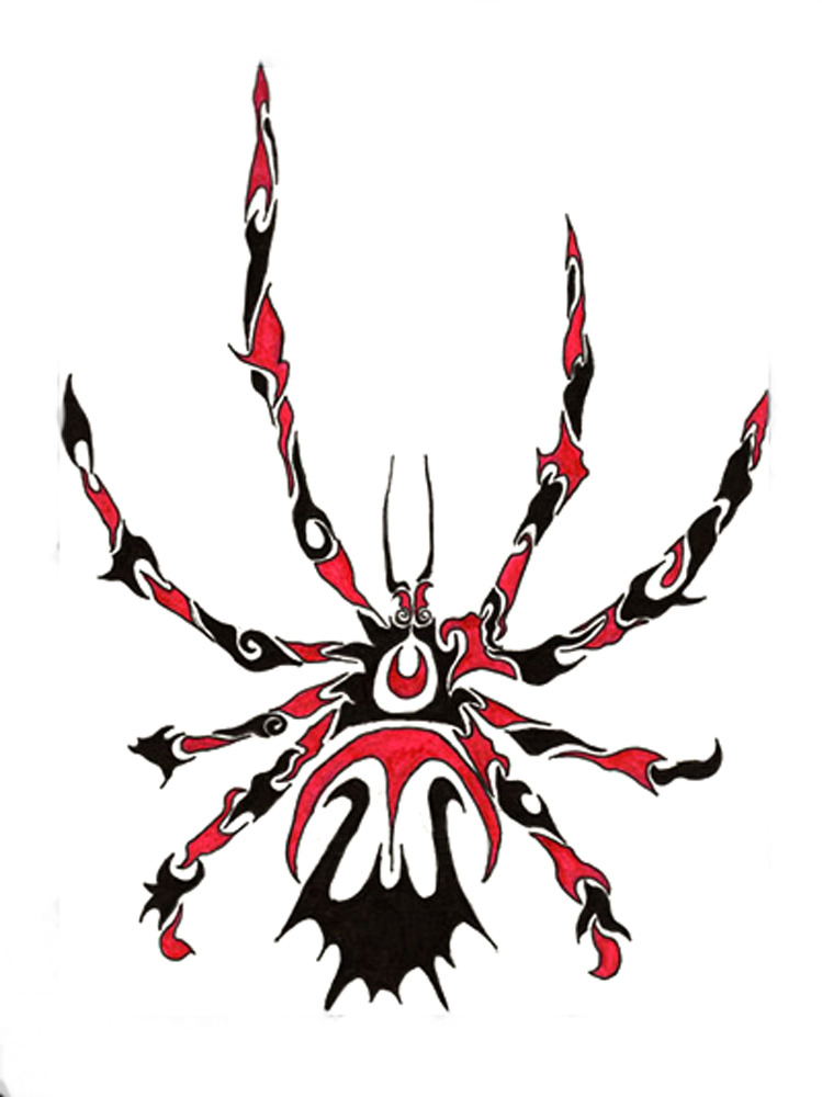 Tribal Spider by driftingwood - stephen wood - CGHUB