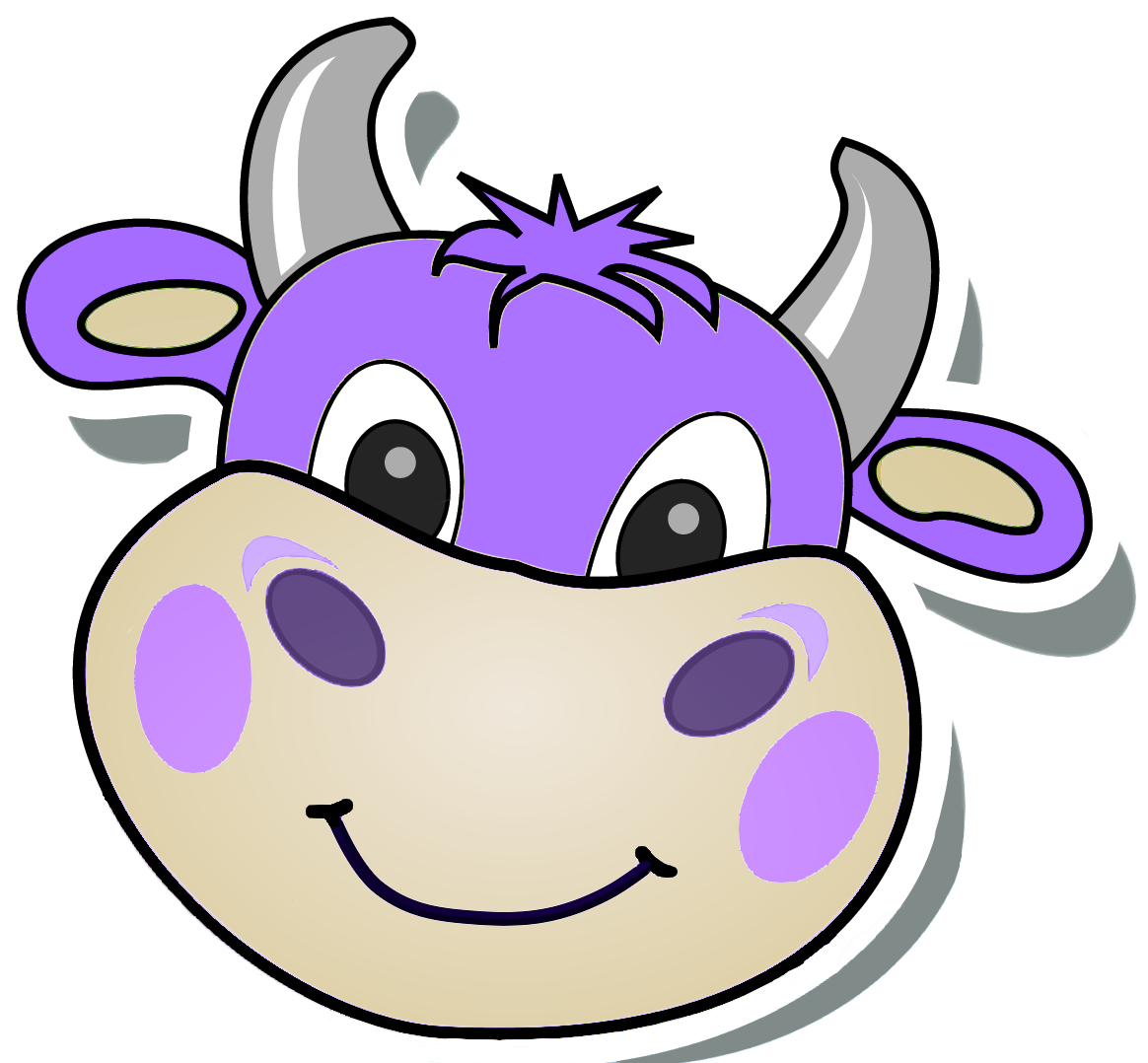 free clipart happy cow - photo #17