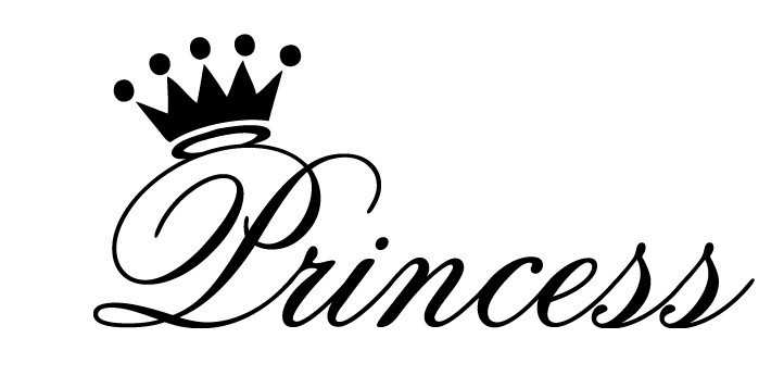 princess clipart black and white - photo #43