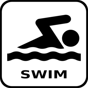 Swim Icon clip art - vector clip art online, royalty free & public ...