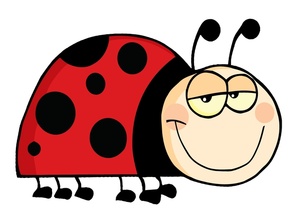 a_ladybug_smiling_from_ear_to_ ...