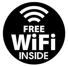 Free WiFi Sticker