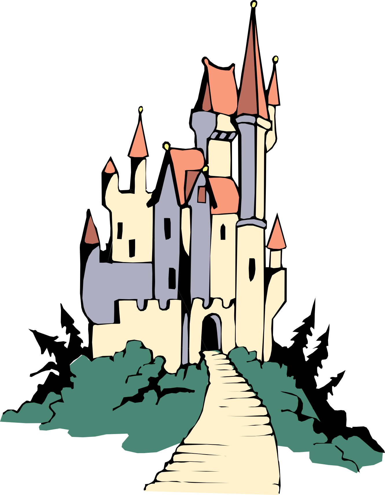 1,083 views ArtFavor castle 1 Scalable Vector Graphics SVG SVG