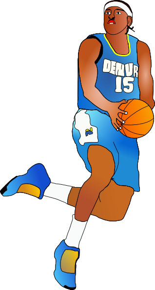 Basketball Player Clip Art - Tumundografico