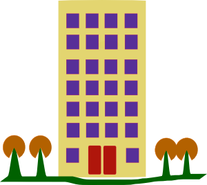 Cartoon Building On Fire - Free Clipart Images