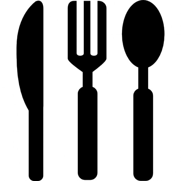 Knife, fork and spoon tools Icons | Free Download