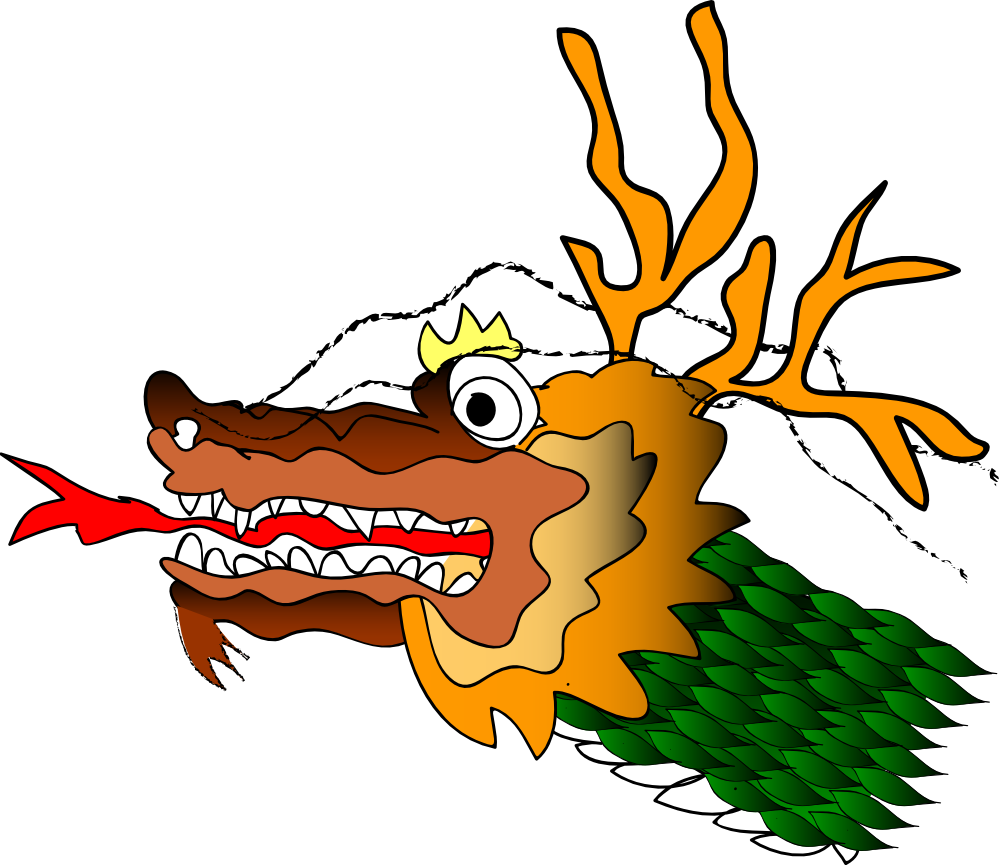 Chinese Dragon Face ClipArt Best