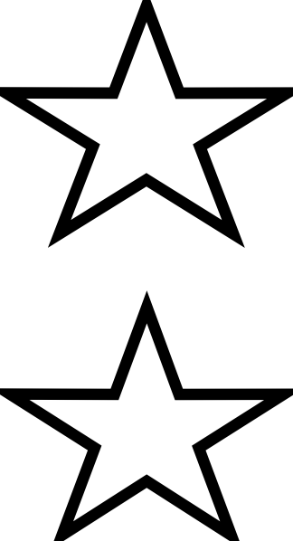 White Star Clip Art - Tumundografico