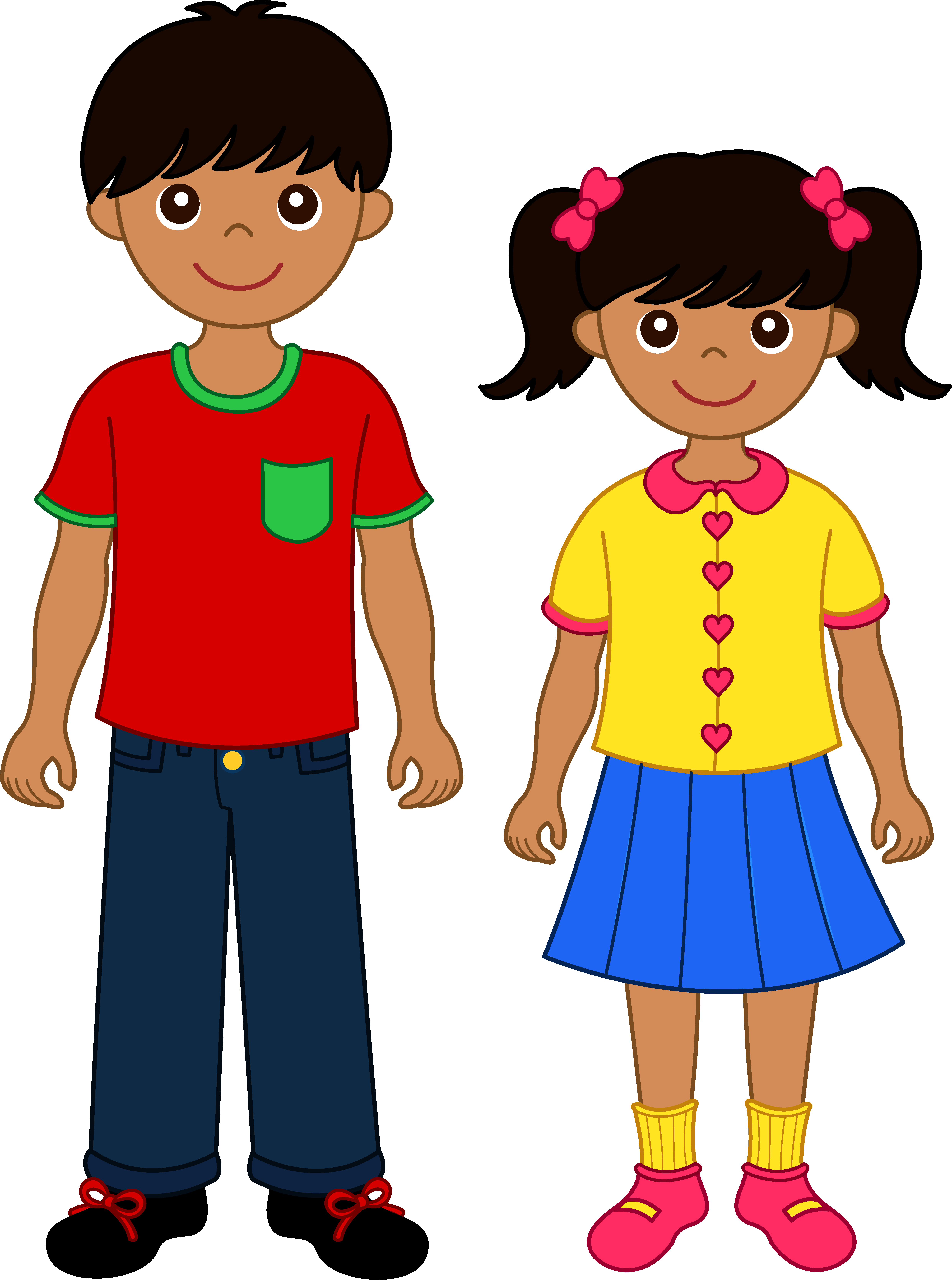 boy and girl clipart free - photo #38