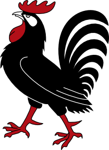 A Cartoon Rooster Crowing Png - ClipArt Best