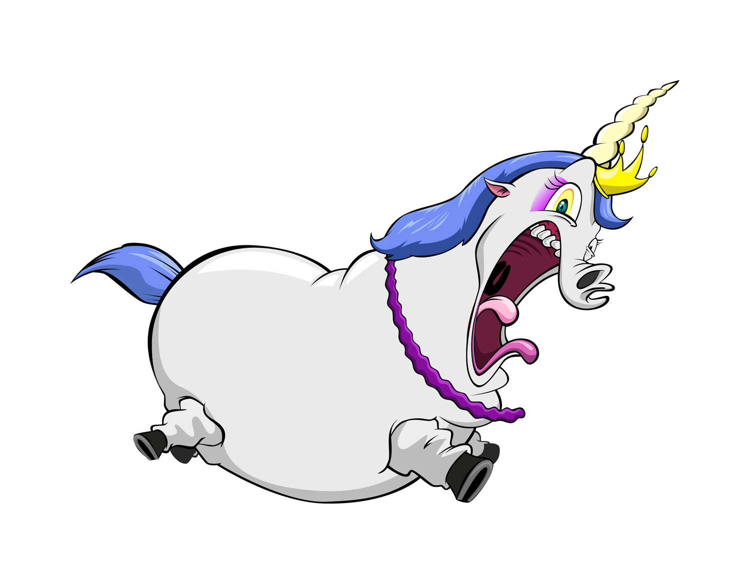 free animated unicorn clipart - photo #9