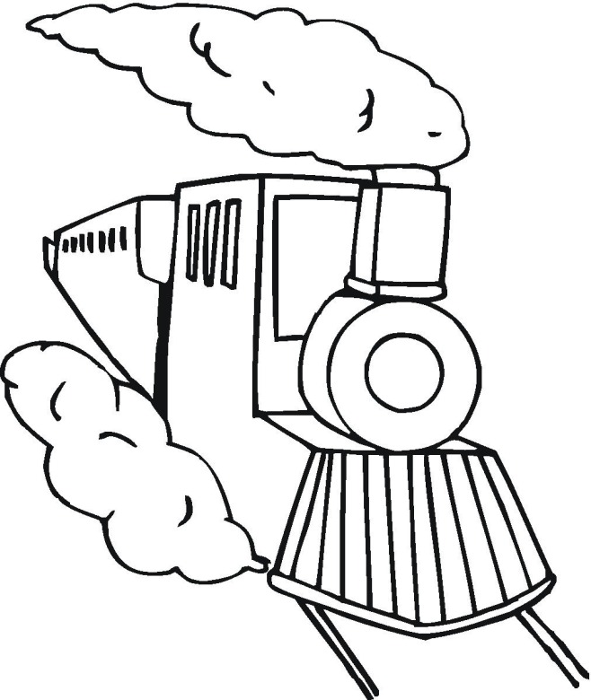 566 views Toy Train Coloring Pages - KidsColoringSource.