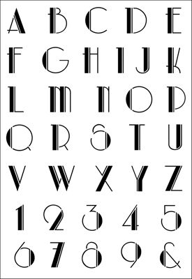 Alphabet Stencils | Free Printable ...