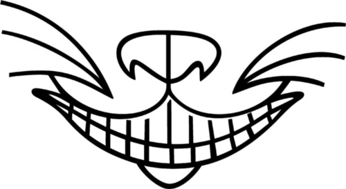 Cheshire Cat Smile Printable - ClipArt Best