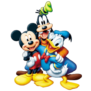 Disney characters clipart