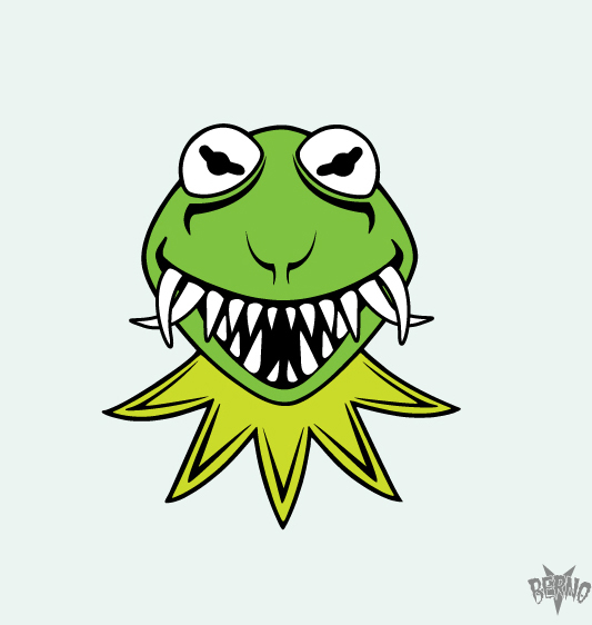 Oni-Kermit by berno666 on DeviantArt
