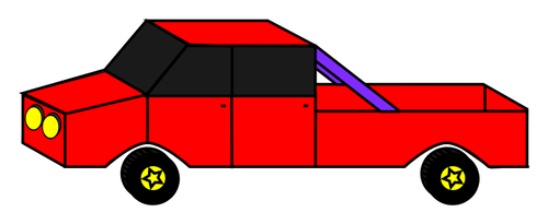 Kartun mobil Vector Art | Domain publik vektor