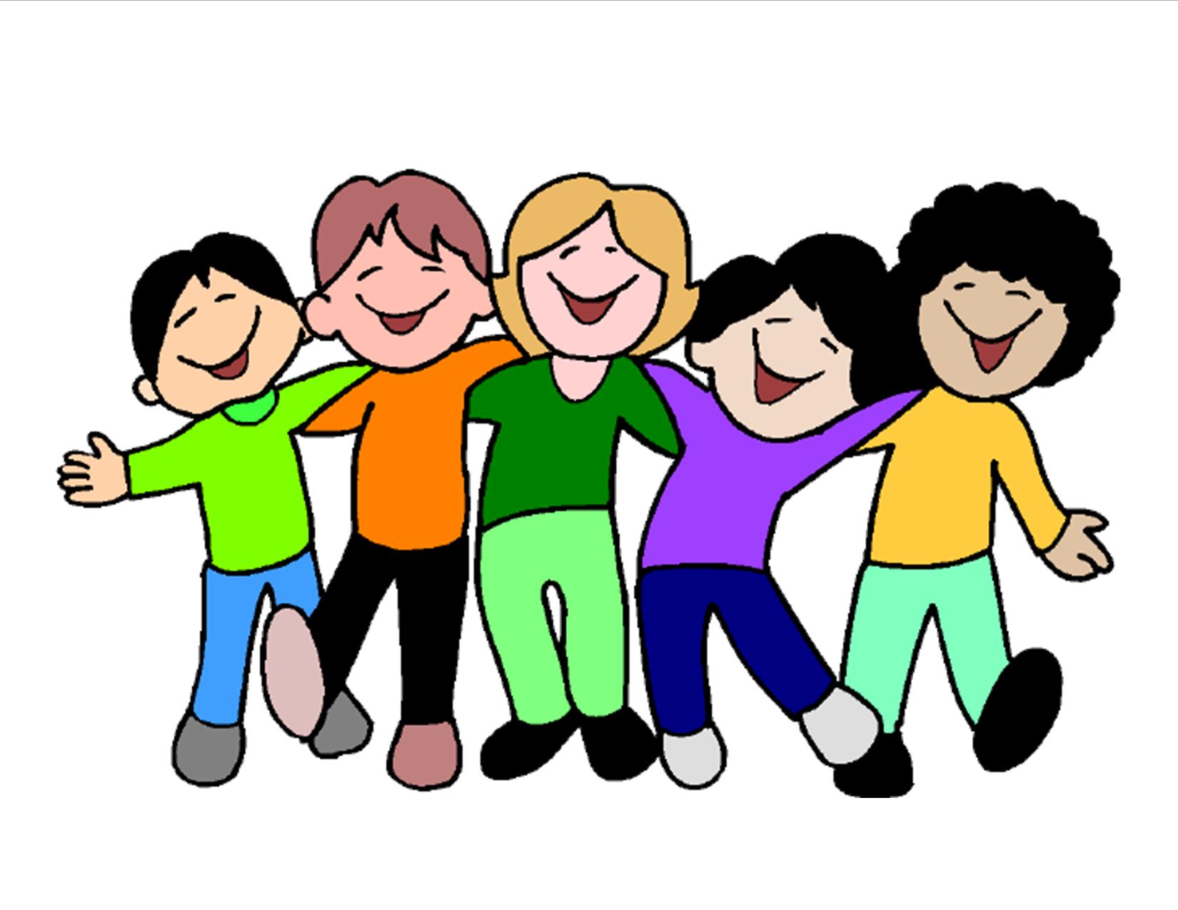 Relationship with friends clipart