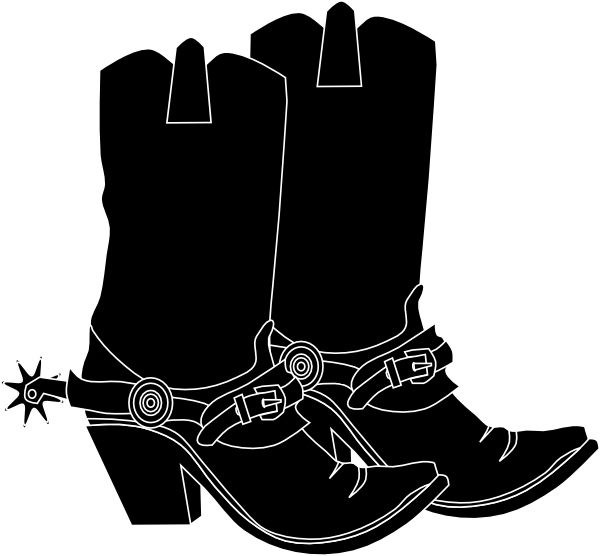 Cowboy Boots Cartoon - ClipArt Best
