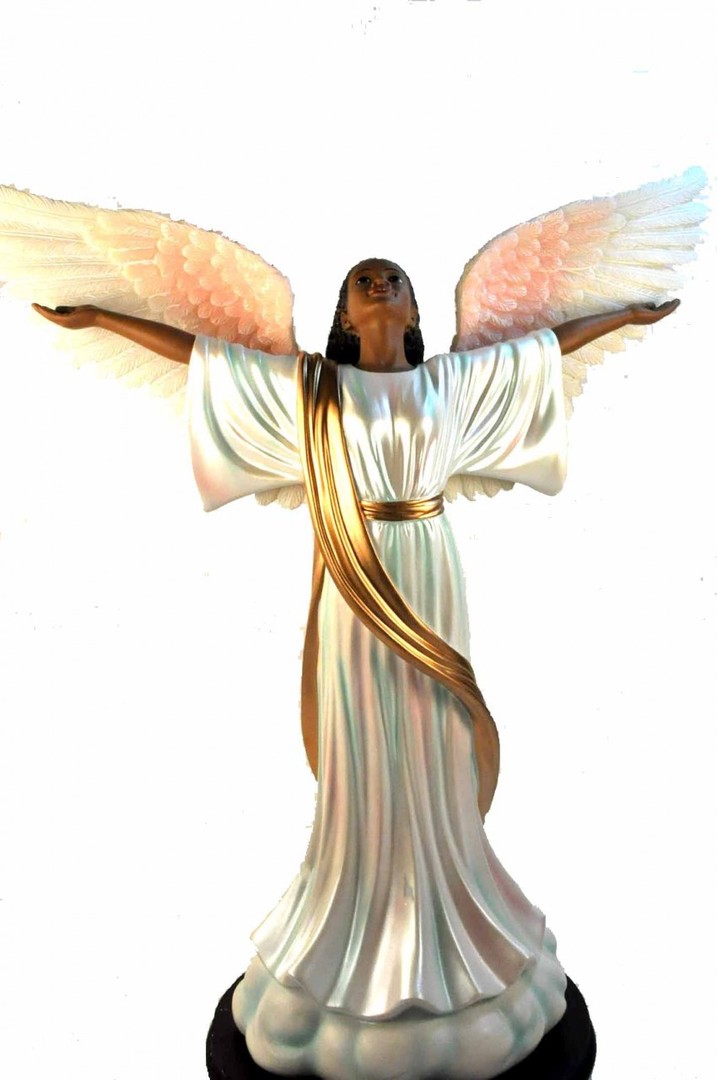 Glory to God: African American Figurine Heavenly Visions : African ...