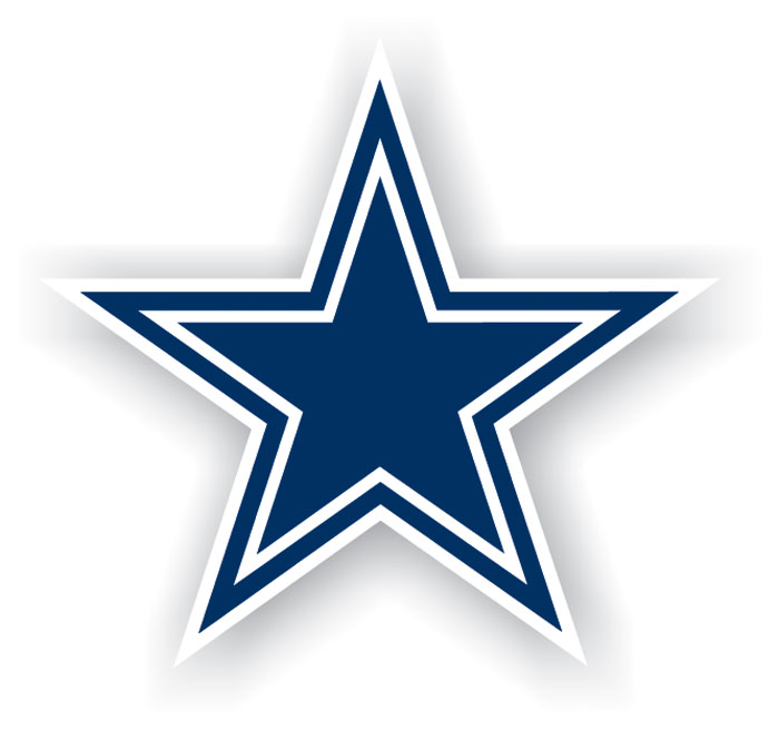 Dallas cowboys star clipart
