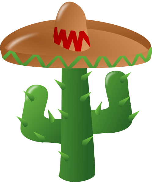 Mexico Sombrero Hat Clipart