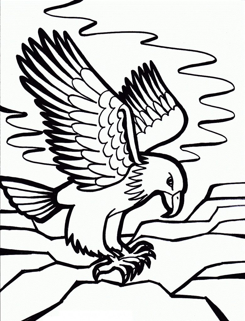 Free Printable Bald Eagle Coloring Pages For Kids with Eagle ...