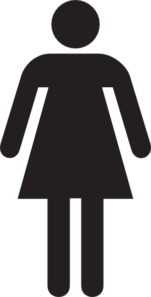 Clipart female symbol